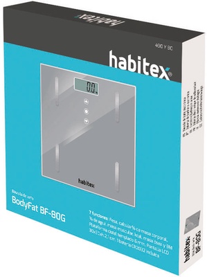 Bascula Ba�o Bodyfat Bf-80g Habitex